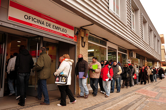 Desempleo en España Julio 2011