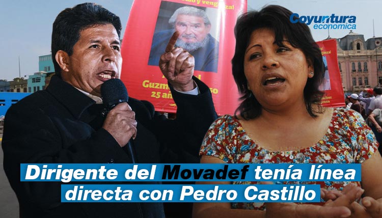 Mery Coila y Pedro Castillo ligados al Conare - Movadef