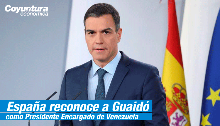 españa reconoce a juan guaido presidente de venezuela