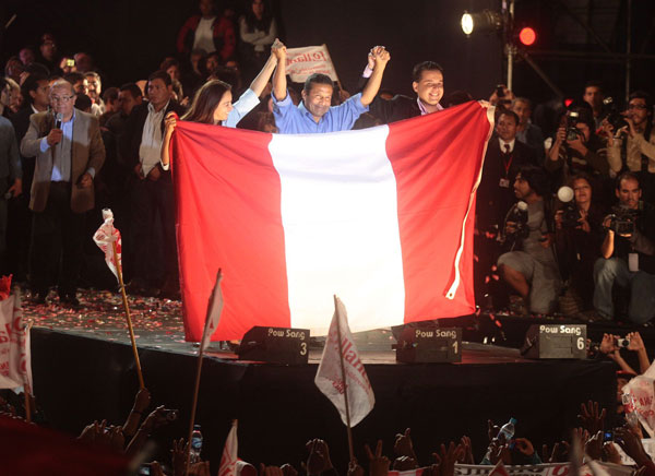Ganador elecciones presidenciales en Perú 2011
