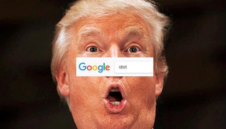 Primer resultado de la palabra idiot en imagenes de google