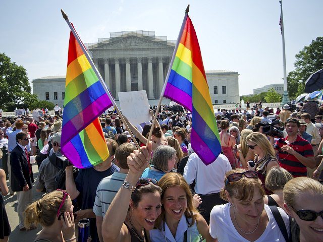 Celebraciones por la ley del Matrimonio gay en EEUU
