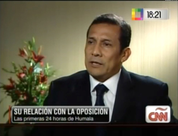Presidente electo de Perú, Ollanta Humala Tasso