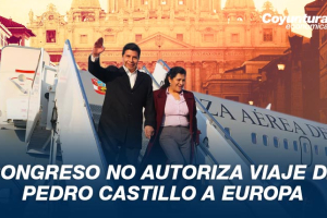 Parlamento peruano no autoriza a presidente Castillo viajar a Europa