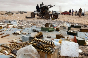 La OTAN lanzó 11 ataques sucesivos en Tripoli