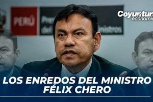 Félix Chero, ministro de Justicia y Derechos Humanos