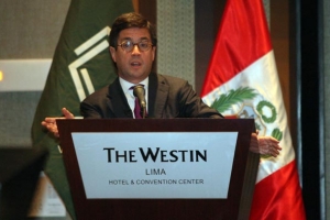 Presidente del Banco Interamericano de Desarrollo, Luis Alberto Moreno, 