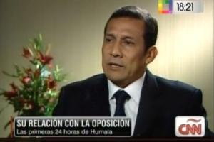Presidente electo de Perú, Ollanta Humala Tasso