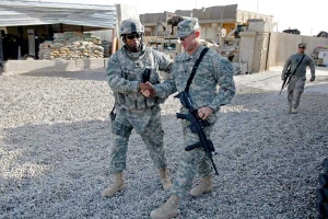 Soldados estadounidenses deja Irak