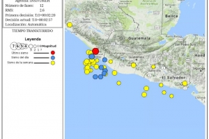 Terremoto de 6.9 grados sacudió la frontera de México y Guatemala