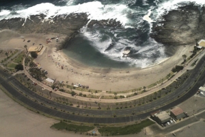 Problema limitrofe marino entre Chile y Peru